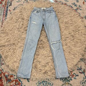 Reformation Stevie ultra high rise jeans size 23